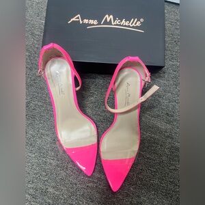 Pink Pointed Toes Heels